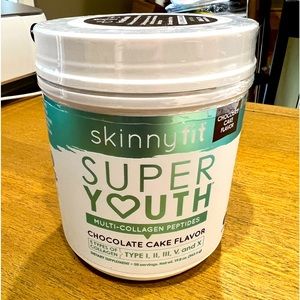 Skinny fit Super Youth Multi-Collagen Peptides- Chocolate Cake Flavor